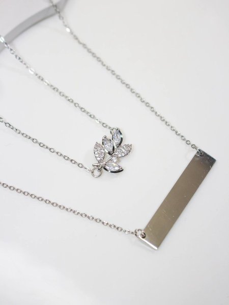 سنسال طبقتين مع نقش الاسم