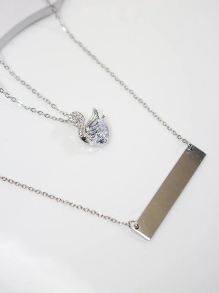 سنسال طبقتين مع نقش الاسم