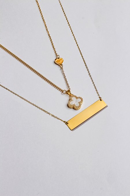 سنسال طبقتين مع نقش الاسم