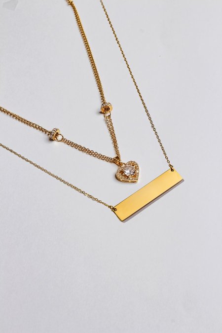 سنسال طبقتين مع نقش الاسم